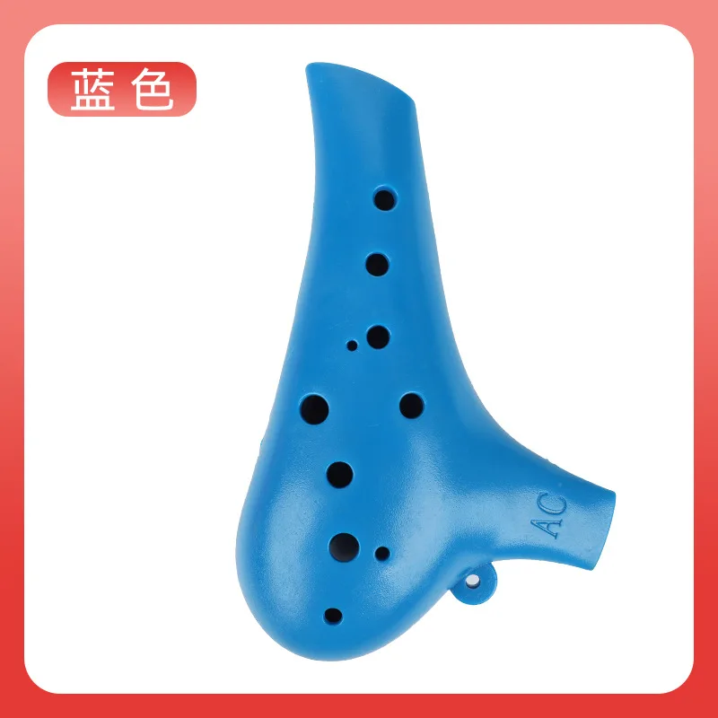 12 Hole Alto C Key Ocarina ABS Resin Washable Okarina Good Toughness Dullpolish Flute Music Instrument FOR Students or Beginners