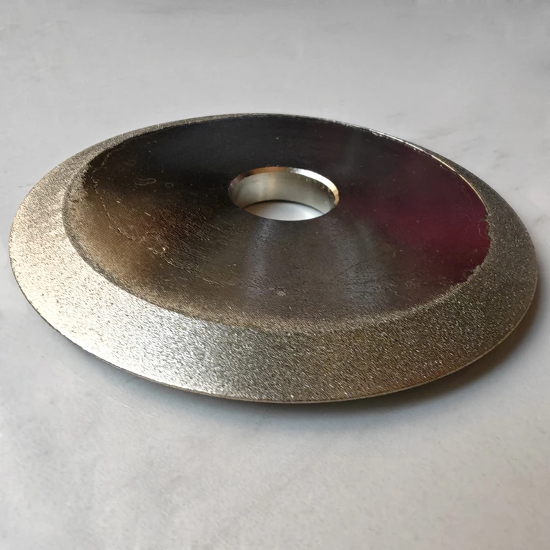 Diamond SDC Grinding Wheel Double Hypotenuse Electroplated for Carbide Tips Saw Blade Tooth Steel 70mm/100mm/125mm Grinding Disc