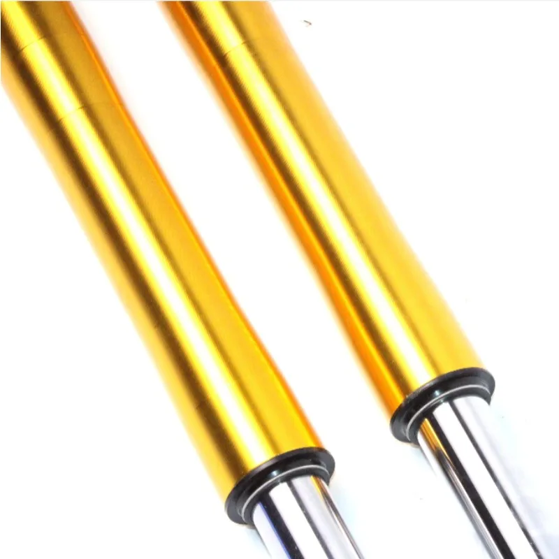 Motorcycle Front Inverted Fork 800MM Shock Absorbing Protective Shell Fit for CRF KLX Dirt Bike Pit Bike - Suspension Upgrade