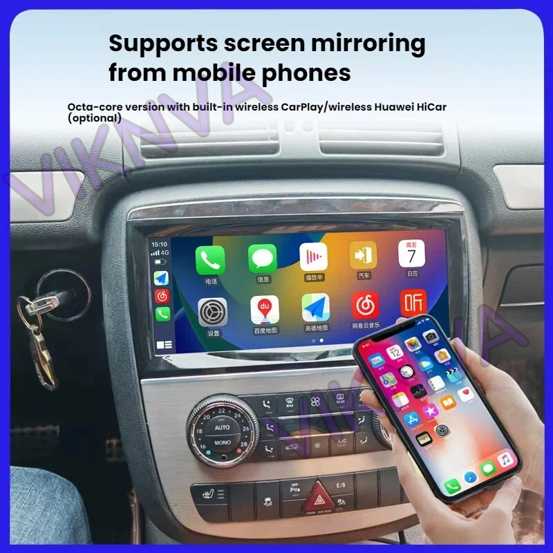 For Mercedes Benz R Class R350 W251 R280 R300 R320 10.25 inch Video Multimediale Per Auto GPS ﻿Android Car Radio