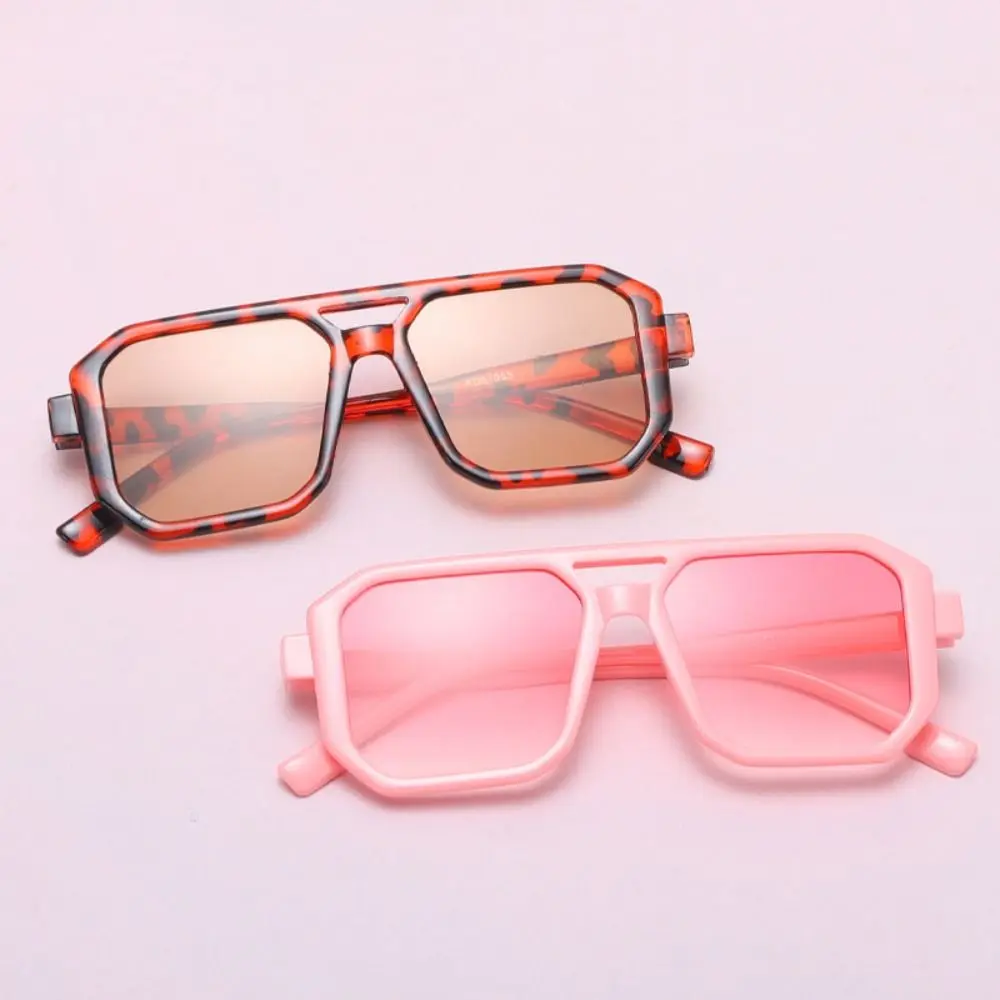 Fashionable Children's Sunglasses UV Protection Summer Accessories Square Frame Sun Glasses Korean Style Outdoor Baby Shades