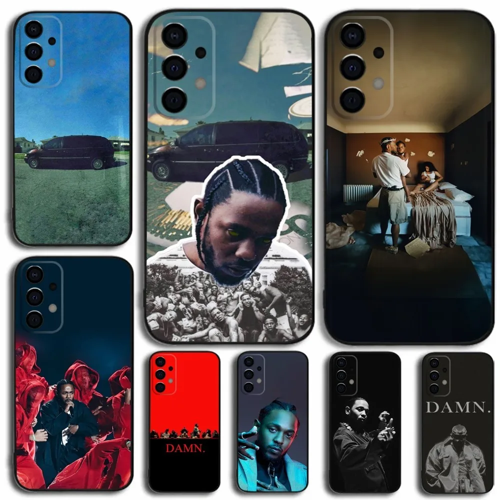 Rapper K-Kendrick L-Lamar Phone Case For Samsung Galaxy A13,A21s,A22,A31,A32,A52,A53,A71,A80,A91 Soft Black Cover