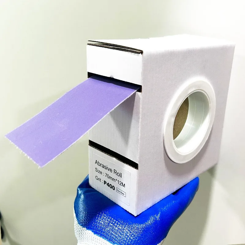 pc77-film-poreless-6m-12m-easy-to-tear-sandpaper-roll-ceramic-anti-breakage-square-poreless-strip