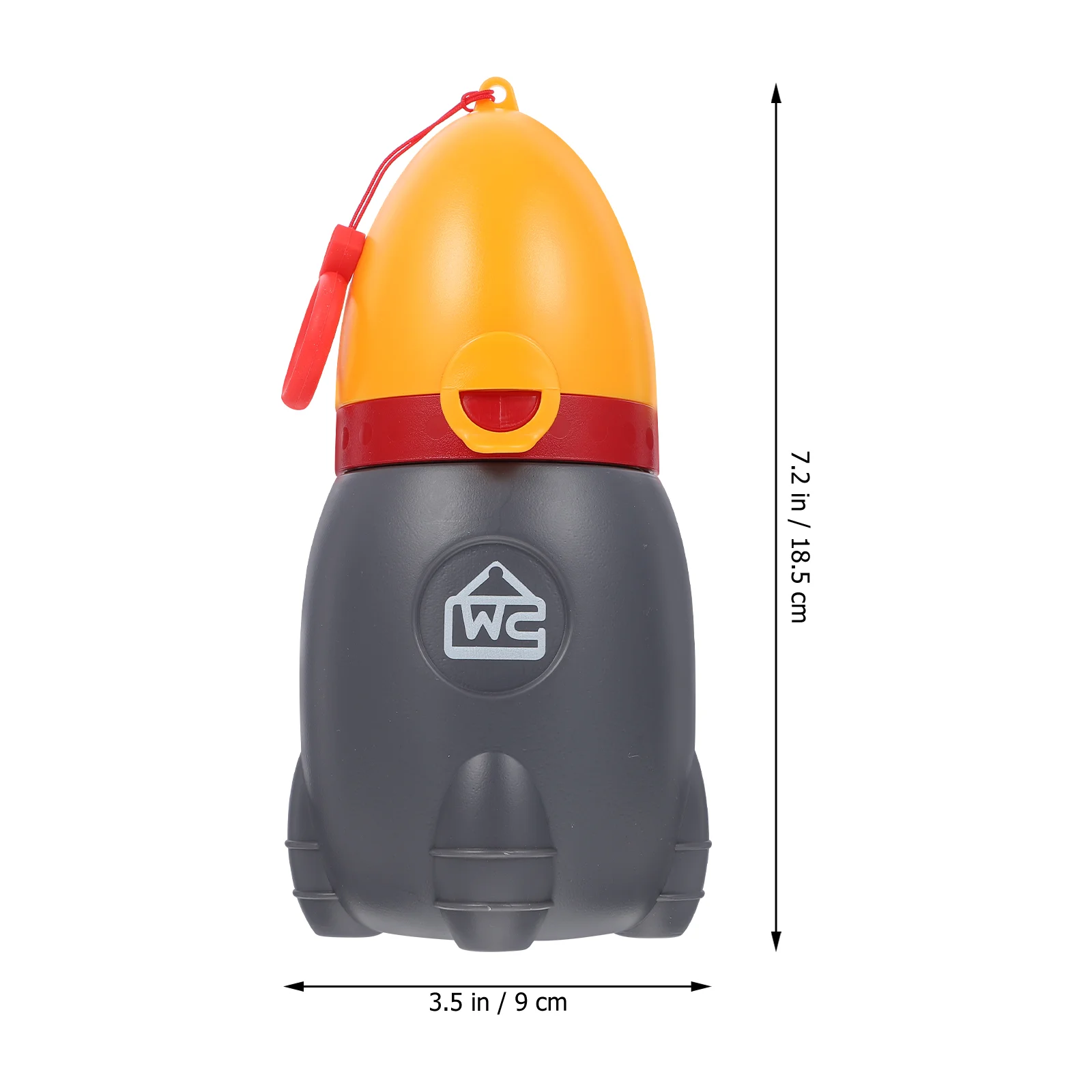 Tragbares Urinal, Pinkeln, Auto, Töpfchen, Notfall-Toilettenflasche, auslaufsicher, für Reisen