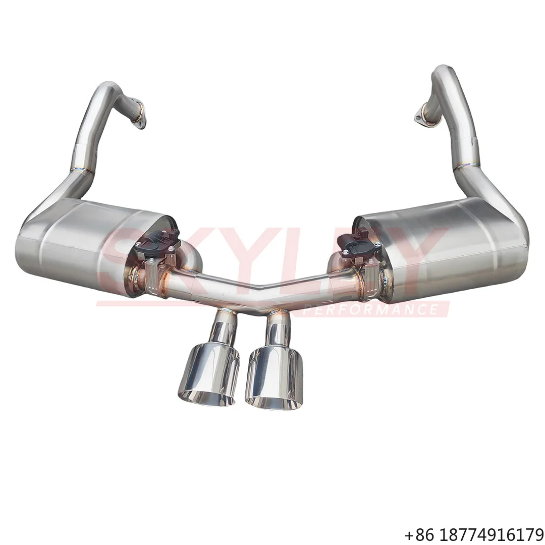 

Custom Catback Exhaust System for 981 Boxster/2.7 3.4 2012-2015 Exhaust Pipe With Muffler Valve Car Accessories