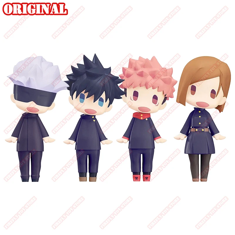 

Original HELLO Jujutsu Kaisen Animation Game Peripheral Toys Yuji Nobara Megumi Gojo Anime Figures Action Model Collection