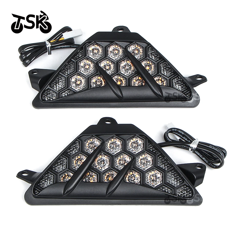 

Motorcycle accessories Front Turn Signal Light For KAWASAKI NINJA 250 300 2013-2018 400 650 1000 ZX6R 2013-2023