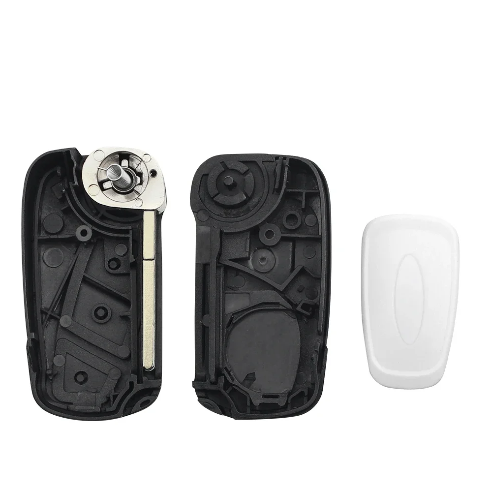 KEYYOU For Ford KA MK2 Remote Folding Key 2008-2016 Flip Car Key Shell 3 Buttons Housing Case Holder Fob Car Accessories