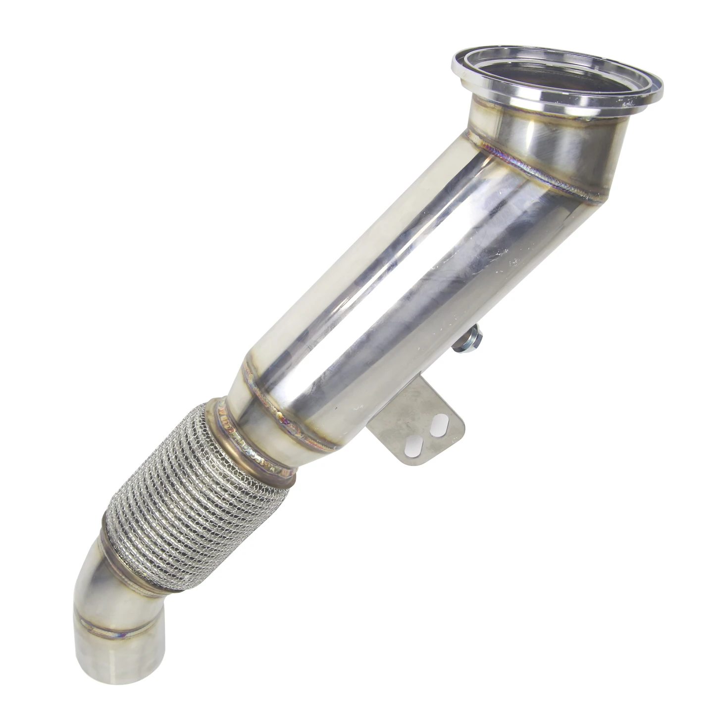 4'' High-Performance Direct-Fit Catless Downpipe for BMW B58 M240i 340i 440i 540i 740i F & G Series Stainless Steel