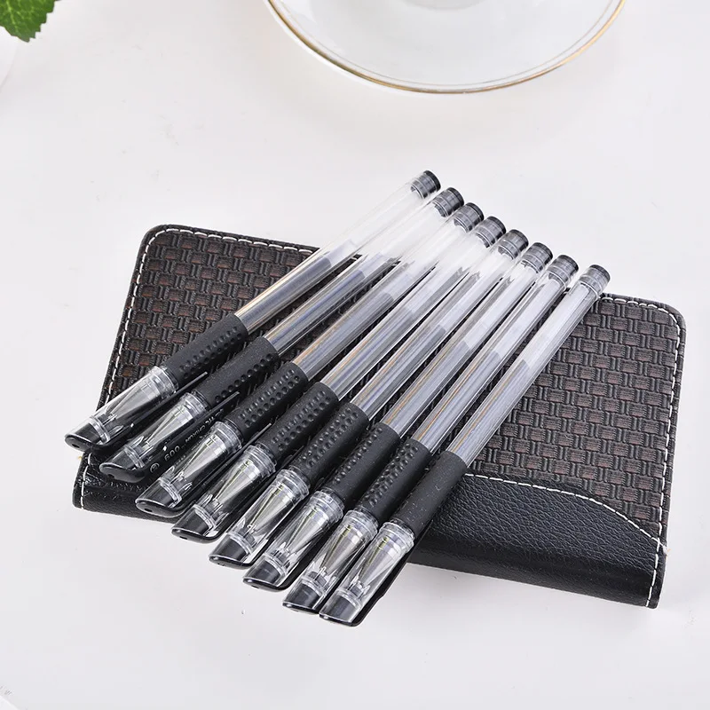 

12/60 Pcs Gel Pen Black Creative Student Stationery Office Supplies Neutral Pen Promotion Wholesale Signature Pen