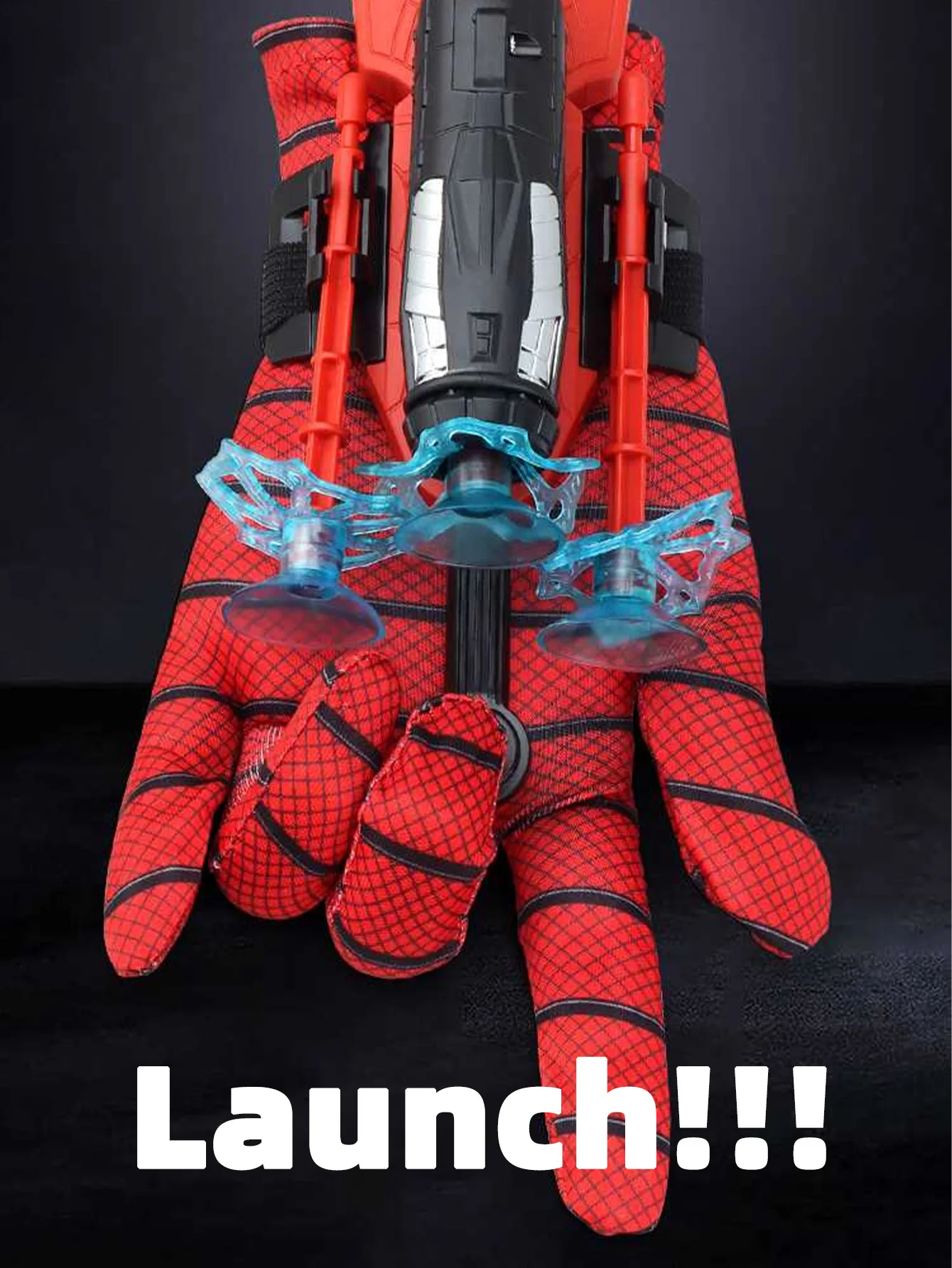 

1pc Spider Web Launcher launcher toy Spider Web shooting gloves recyclable soft bullets creative toy Halloween toy holiday gift.