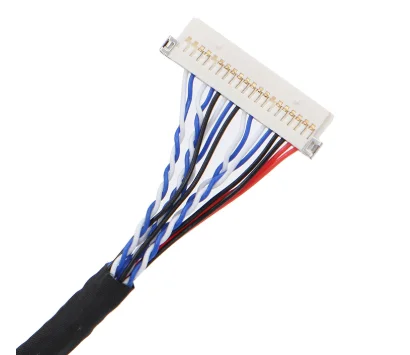 20Pin DF19-20-D8 1ch Signal 8 Bit LCD Screen Driver Board Line LVDS Screen Cable