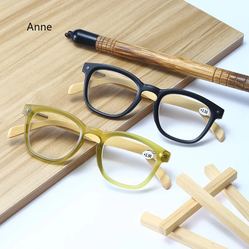 2023 Reading Glasses for Women Bamboo Eyeglass Frame Presbyopic Glasses +1.0 To + 4.0 gafas de lectura mujer glasses for men