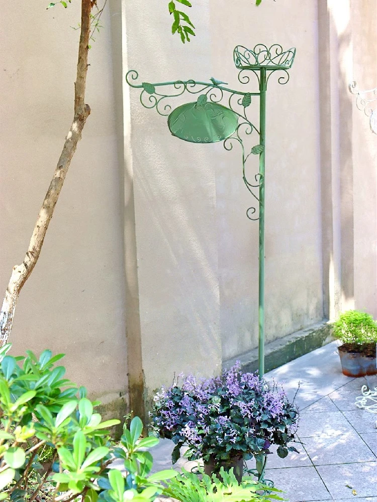 

Flower rack outdoor wrought iron floor-to-ceiling garden balcony living room decorative flower pot rack