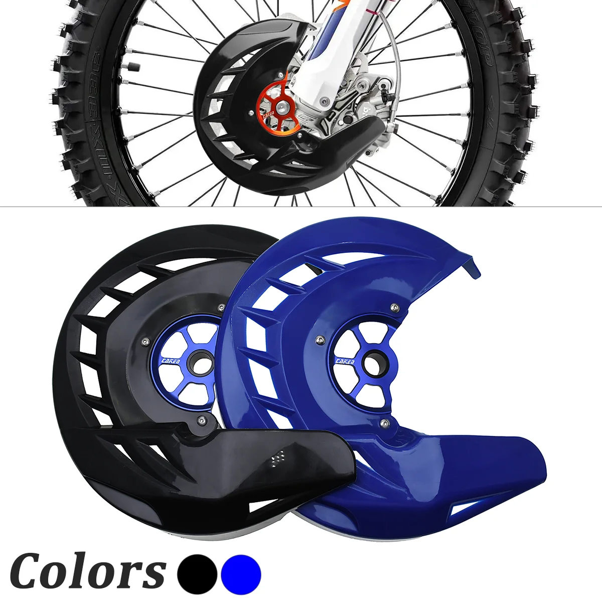 

Motorcycle 20mm 22mm front brake disc protection cover Cover For Yamaha YZ250 YZ250F YZ450F YZ125X YZ250X WR125 WR250 WR250F