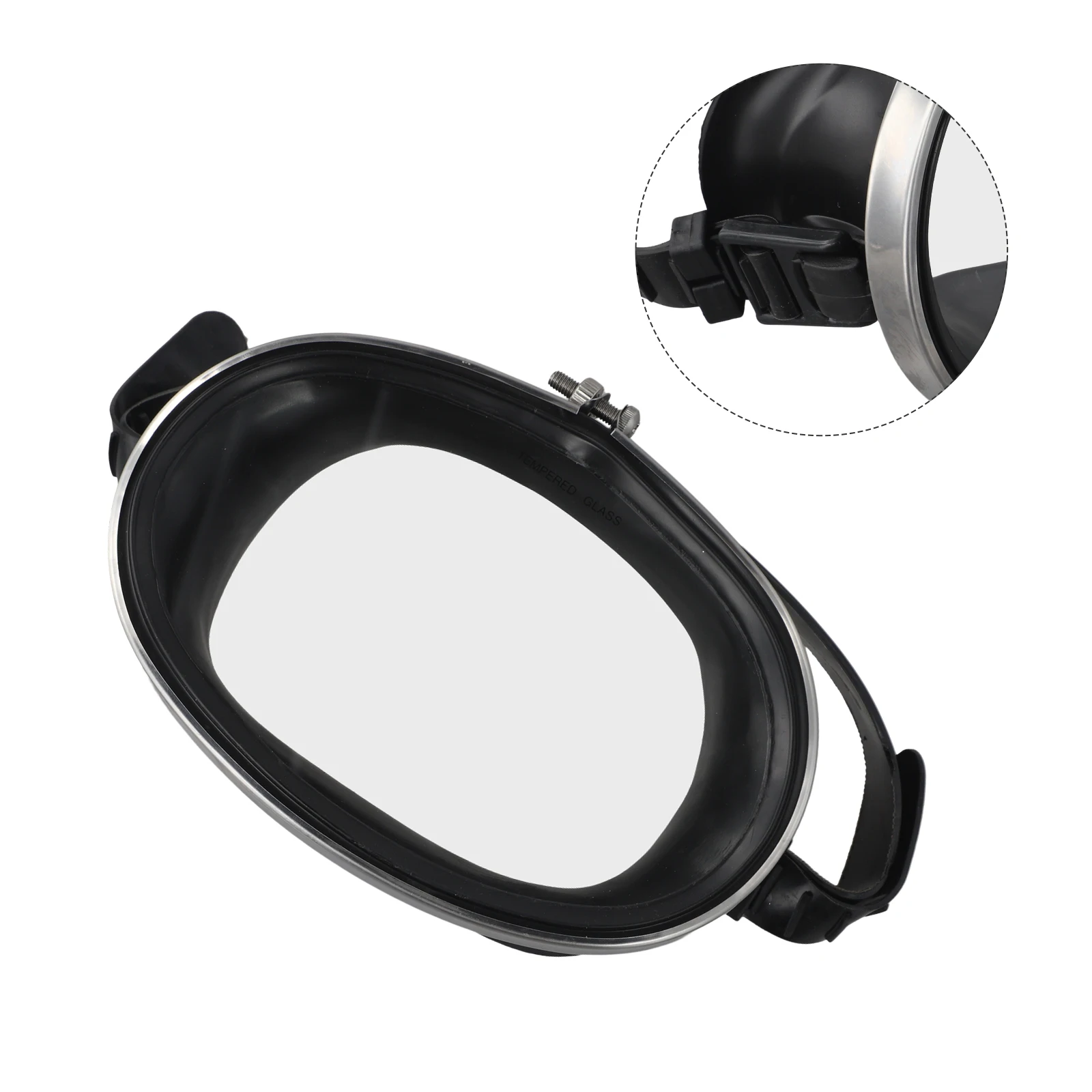 

Wide Field Of View Fisherman's Mirror 4mm Thick Tempered Glass Comfortable Fit Panoramic Lens Suitable For All Ages