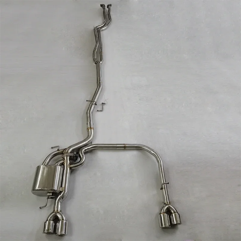 Exhaust System for E60 2.0 2.5 Change MT Bumper Catback Exhaust Valved Control Exhaust Pipe Muffler