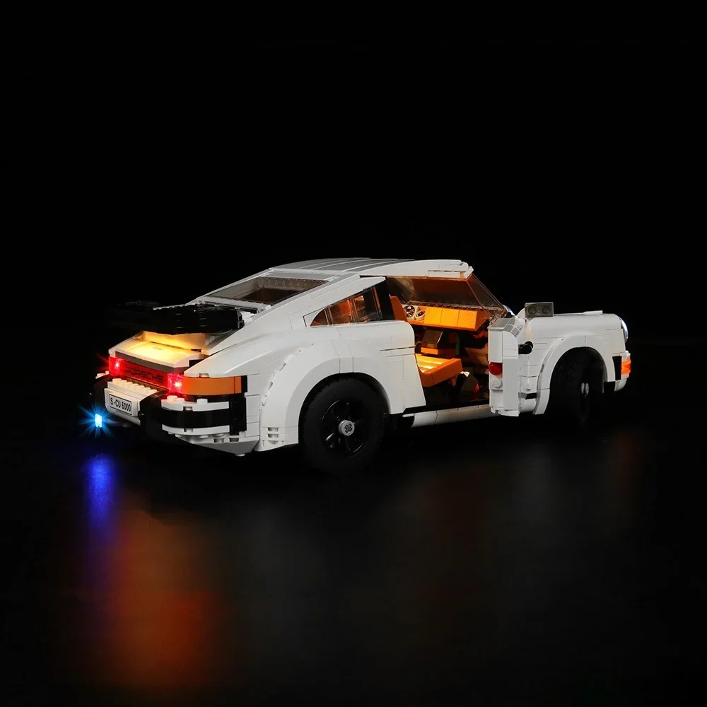 Car Lighting Set For 10295 Technic Car 911 Race Sports Tecnica Not Include Building Block (Only Led Light Kit)