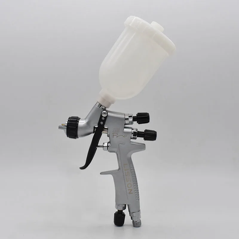 LISSON Mini Paint Spray Gun Professional for Car Automotive Spot Repair Air Sprayer Tool Touch Up Small Painting Airbrush Pistol