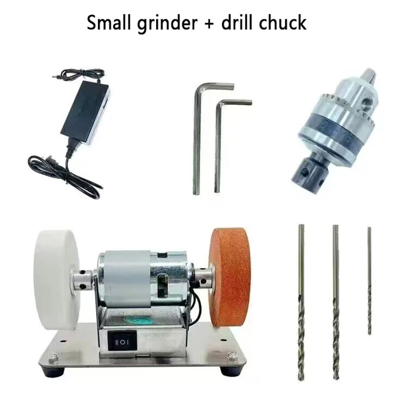 Electric Grinding Wheel Machine Artifact Table Grinder Motor Micro Polishing Grinding Stone Household Knife Sharpener