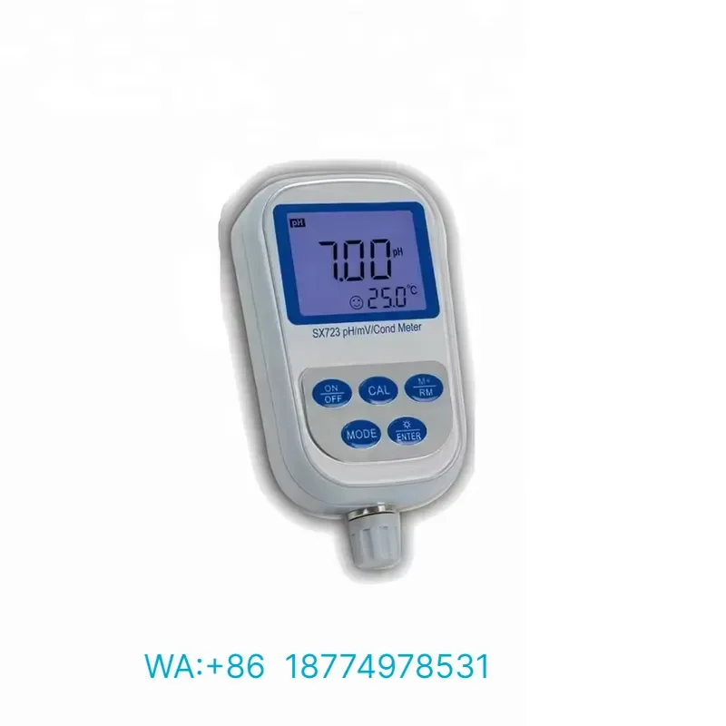 for NADE SX723 Portable Handheld PH Conductivity TDS Salinity Resistivity Meter Kit 2.00 to 19.99 pH 0 to 199.9 MS Laboratory