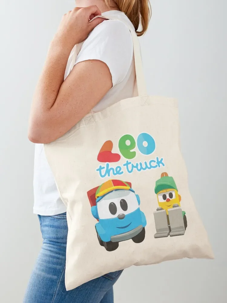 LEO the truck and Lifty summer hats Tote Bag Large bags for women Eco bag Tote Bag