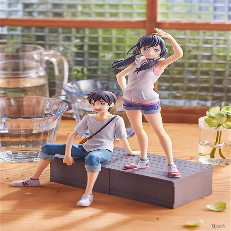 

Anime Figures Weather Child Figures Amano Haruna Morishima Hodaka Couple Anime Two-dimensional Model Decoration