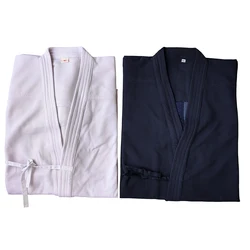 Quick-drying Japanese Kendo Uniform Polyester Keikogi & Hakama for Aikido Hapkido Iaido Martial Arts Kendogi Samurai Sportswear