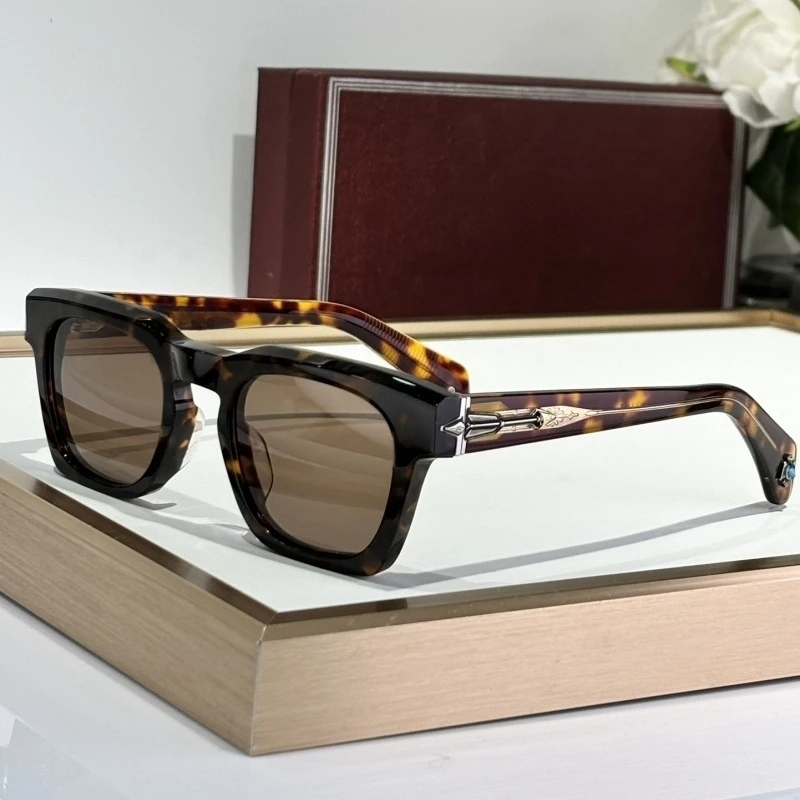 

2026 Trend RAWLINS Sunglasses Women Men Thick Acetate Oval Outdoor Eyewear Vintage Female Shades for Sun for Travel with Case