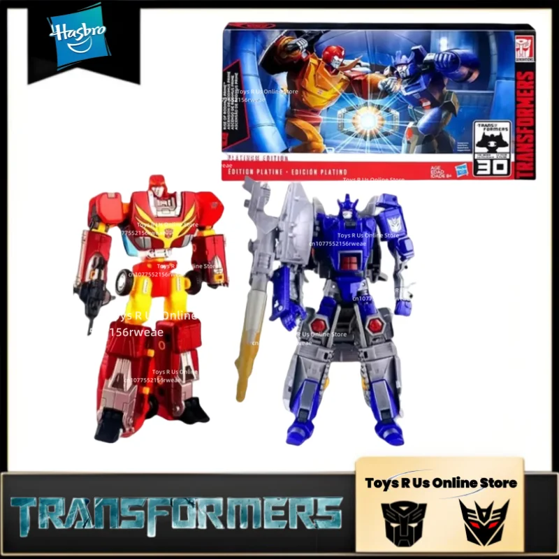 

In Stock Takara Tomy Hasbro Transformers Studio Series Toy Robot Rodimus Galvatron Platinum Set Exhibition Edition Gift Hobby