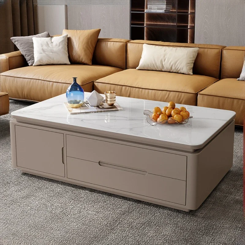 

Modern Luxury Coffee Table Organizer Kawaii Storage Living Room Coffee Table Hallway Luxury Tavolino Da Salotto Home Furniture