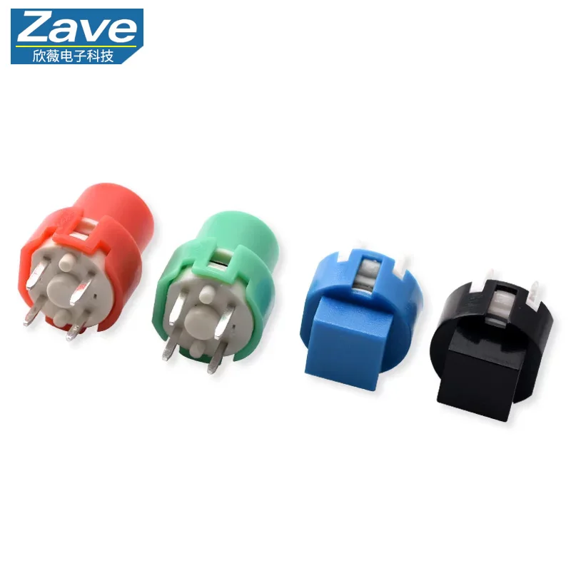 TS4-1/2-WROYGBUA Push Button Reset Tact Switch, Various Colors, Coffee Machine Parts - PS-536