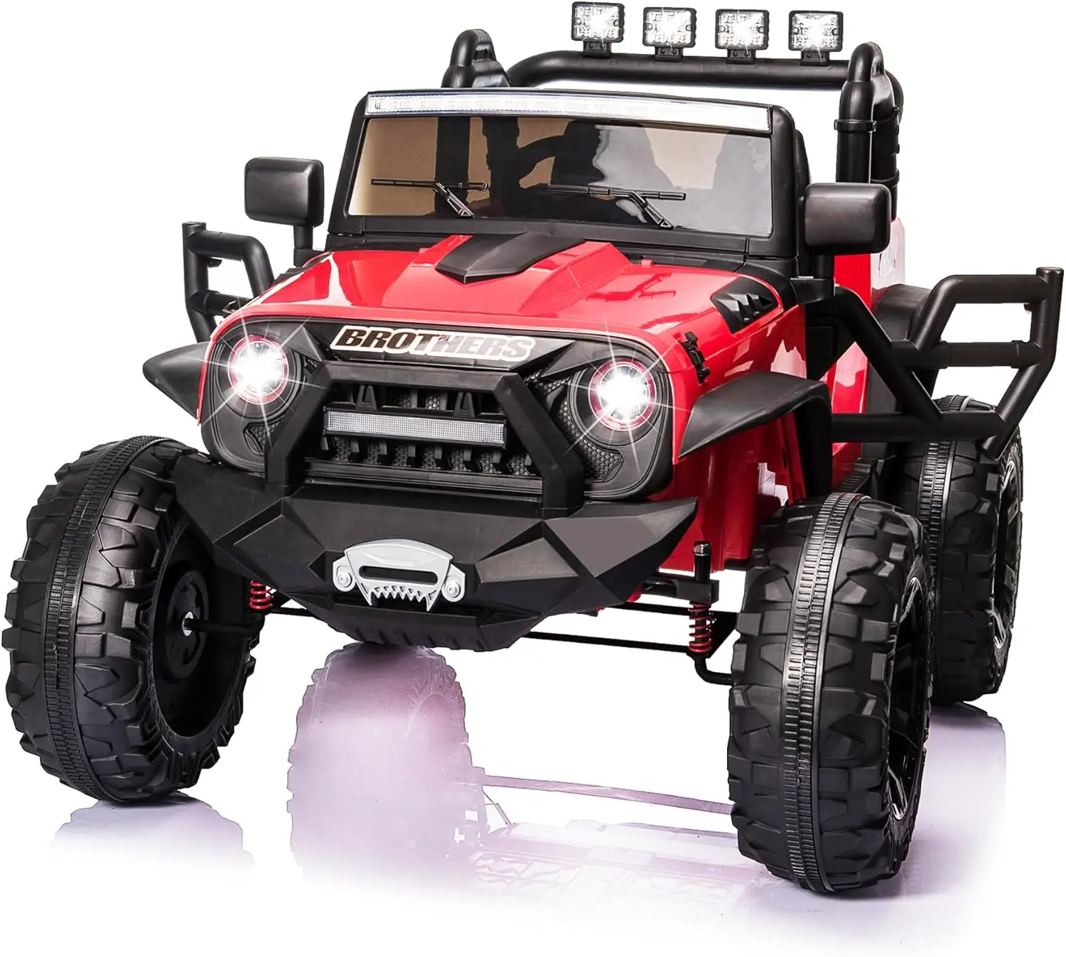 24V 2 ที่นั่งนั่งบนรถเด็กยานพาหนะไฟฟ้าพร้อมรีโมทคอนโทรล, 9Ah แบตเตอรี่ขับเคลื่อนรถยนต์ W/4x200W เครื่องยนต์ไฟฟ้าที่มีประสิทธิภาพ