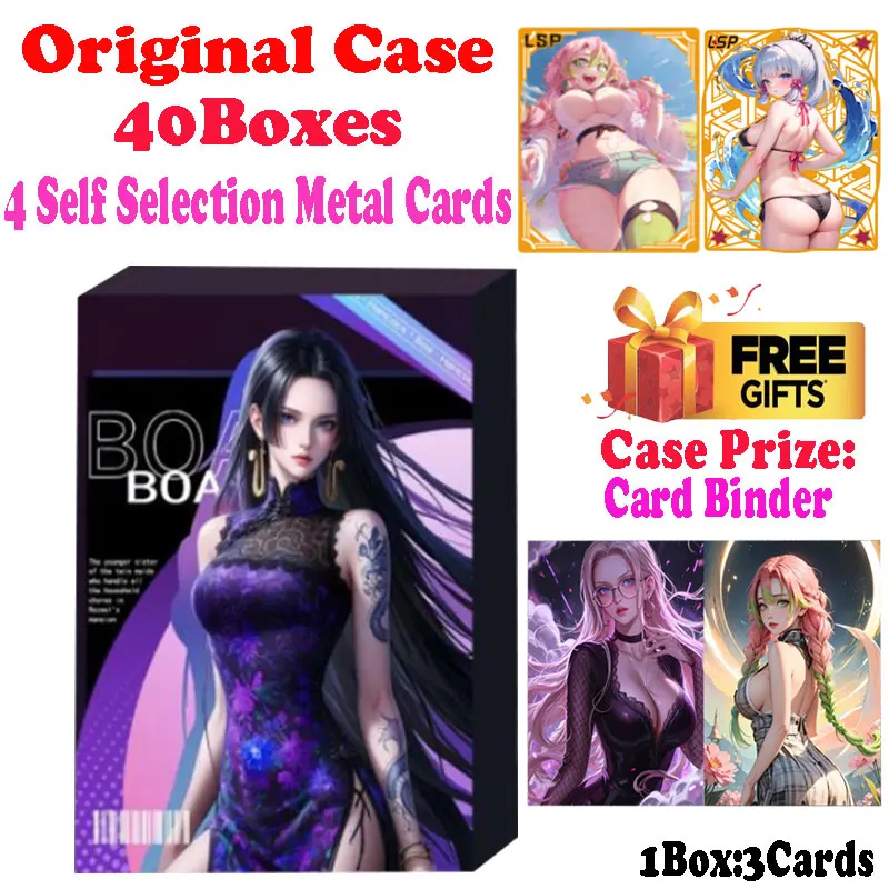 2024 Newest Case Wholesale A6 Size Limited Edition Waifu Trading Collection Card Goddess Story Booster Box ACG TCG Hobbies Gift