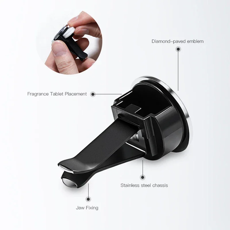 

Car Freshener Solid Perfume Air Conditioner Vent Fragrance Clip For Lexus RX330 IS250 Ct200h ES300h RX350 Car Flavoring keychain