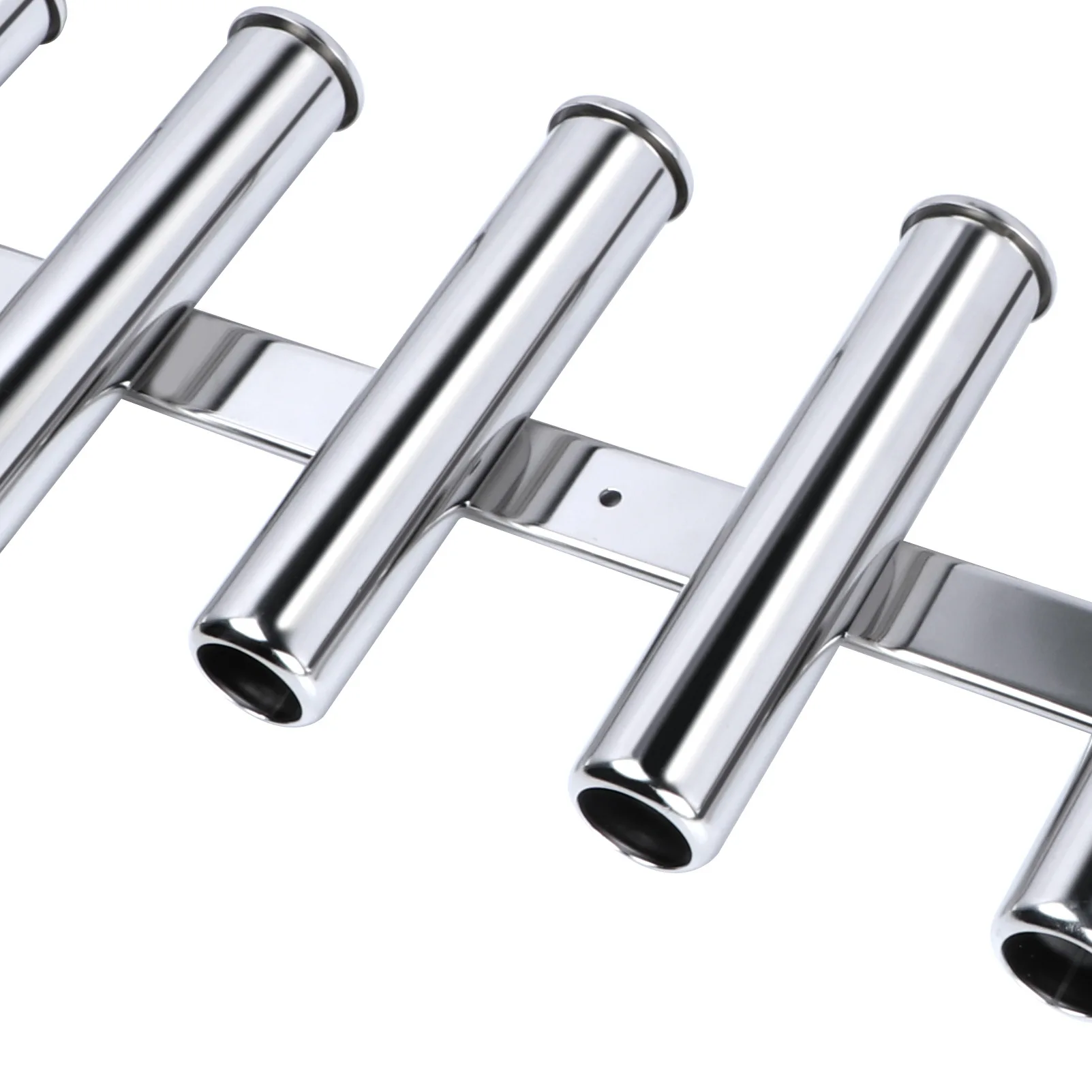 Marine 304 stainless steel fishing rod holder triple/eight yacht rod socket sea fishing bracket marine hardware accessories