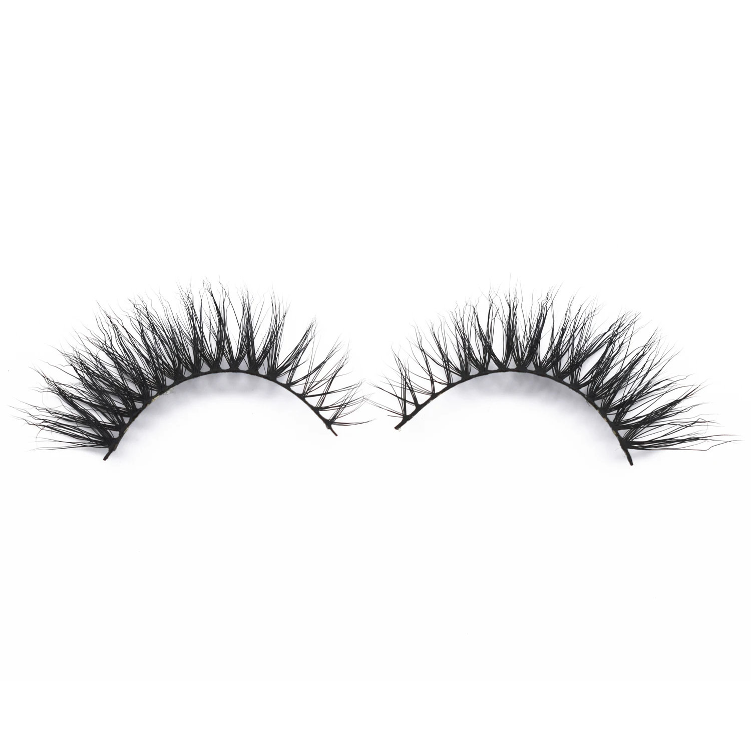 Cat Eye Lashes Real 3D Mink Eyelashes Natural Long Winged End Eye Elongated Eyelashes Mink Cils Eyelashes Extension Makeup Lash