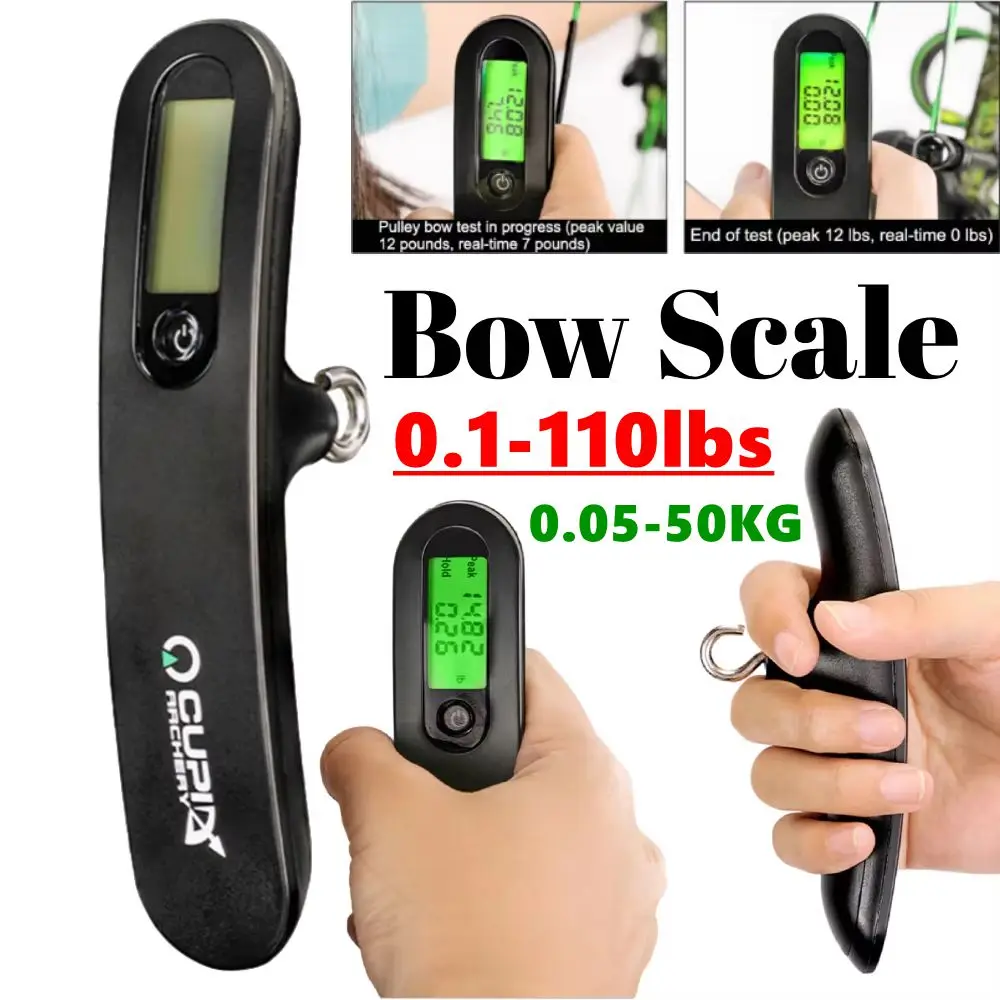

0,05-50 кг электрические цифровые весы для лука измерительный прибор тестовый инструмент электрический цифровой динамометр устройство аксессуары для стрельбы из лука