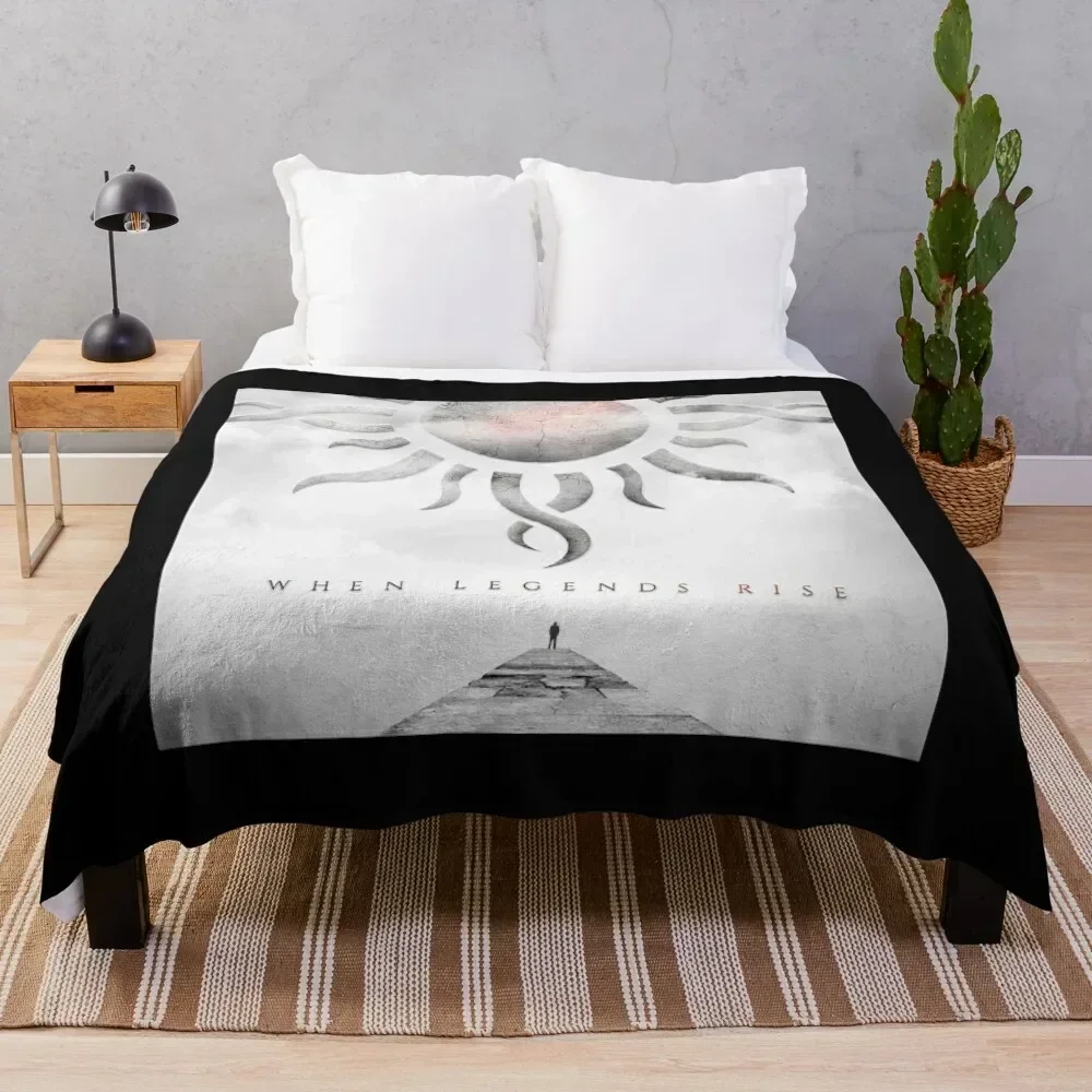 

When Legends Rise Throw Blanket Soft Cozy Blanket for Pet Kids Adults