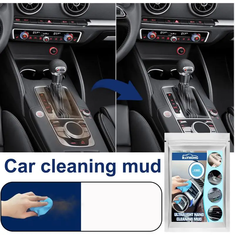 Car Dust Dirt Cleaning Gel Slime Magic Super Clean Mud Clay Laptop Computer Keyboard Cleaning Tool Home Cleaner Dust Remover