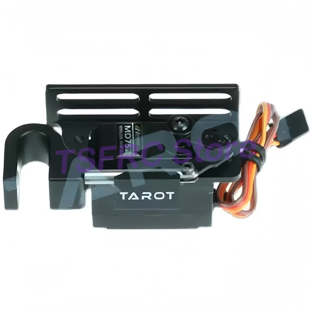 เครื่องยิงโดรน Tarot Servo FPV Dropper รับน้ำหนักได้ 10 กก. โดรนอิเล็กทรอนิกส์สีดำ TL2961-02