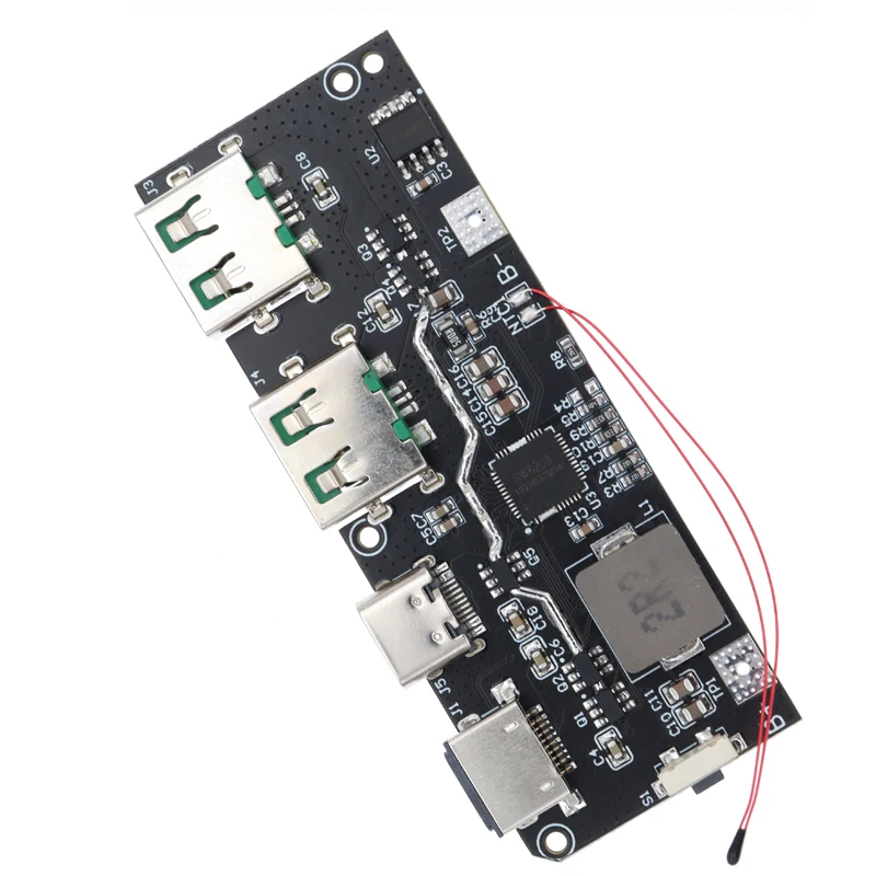 QC4.0 QC3.0 LED Dual USB 5V 4.5A 22.5W Micro/Type-C USB Mobile Power Bank 18650 Charging Module Temperature / Circuit Protection