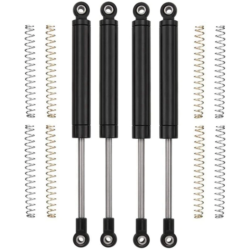 

4Pcs RC Shocks Absorber 120Mm Damper Internal Spring For 1/10 RC Crawler Car TRX4 SCX10 D90 Upgrade Parts