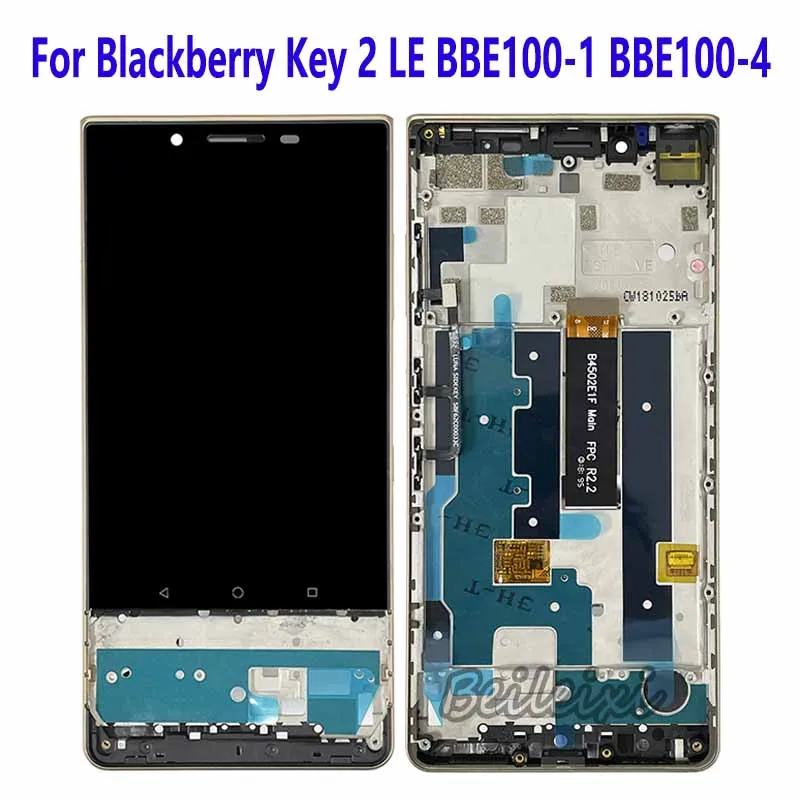 For Blackberry Key 2 LE BBE100-1 BBE100-2 BBE100-4 BBE100-5 LCD Display Touch Screen Digitizer Assembly For Blackberry Key 2 LE