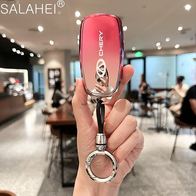 TPU Car Key Case Cover Protector Fob For Chery Tiggo 8 Pro Tiggo 8plus New 5 plus 7pro Chery Tiggo 7 Pro Max Omoda 5 C5 Modod