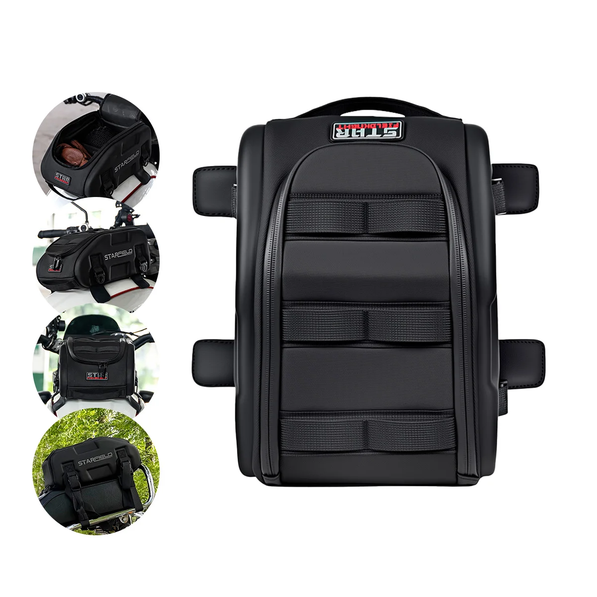 

Magnetic Tank Bag Magnetic Motorcycle Tank Bag Motorcycle Waterproof Black Fuel Tank Bag For BMW R1200gs R1250gs