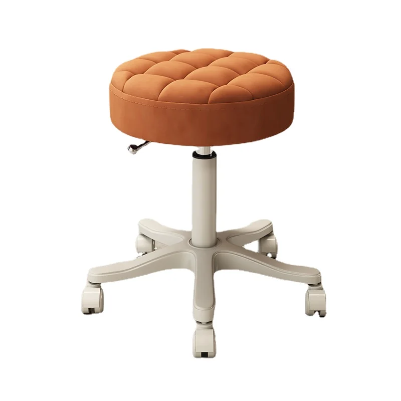 Beauty salon special stool rotating lift backrest large working chair pulley hair salon nail barber shop household round chair