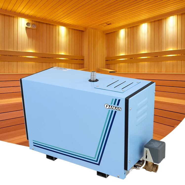 Smart 4.5KW-18KW Steam Bath Generator, Sauna Machine, Home Spa, High Efficiency, Easy Installation, Health and Relaxation