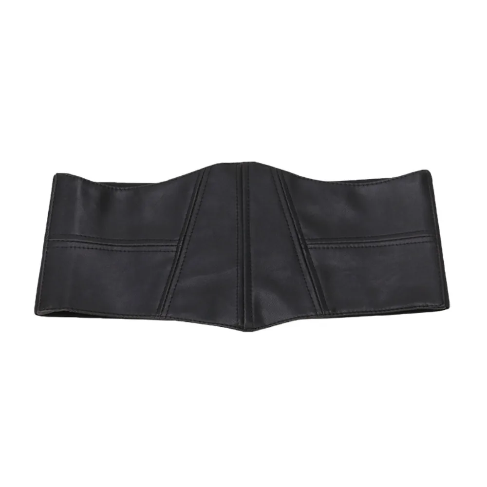 Slimming PU Leather Plus Size Cummerbunds Dress Girdle Strap Female Waistband High Waist Wide Waist Belt Corset