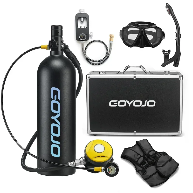 Lung Scuba Cylinder Equipment Diving Oxygen Tank 2024 New In Underwater Breathing Apparatus Portable 2L Diving Gear Accessories